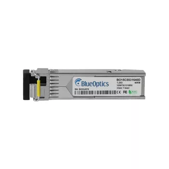 BlueOptics BO15C5531640D compatibile Synology SFP-BXD53-40KM SFP-ricetrasmettitore, LC Simplex, 1000BASE-BX, 40 km