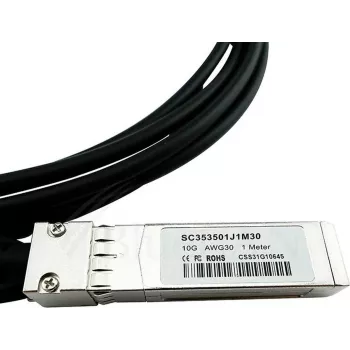 BlueLAN compatibile Molex 747521208 cavo Direct Attach SFP+ su SFP+ passivo 10GBASE-CR, 2 m, AWG30