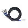 Cavo breakout DAC 200GBASE-CR8 QSFP-DD a 8x SFP28 3m BlueOptics compatibile con Dell EMC