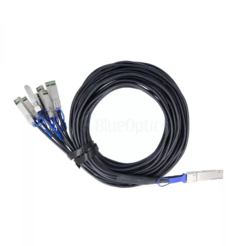 Cavo breakout DAC 200GBASE-CR8 QSFP-DD a 8x SFP28 3m BlueOptics compatibile con Dell EMC