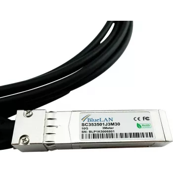 BlueOptics Belkin F2CX036-05M cavo Direct Attach (DAC) compatibile - passivo 10 Gigabit twinassiale in rame SFP+ su SFP+ 5m