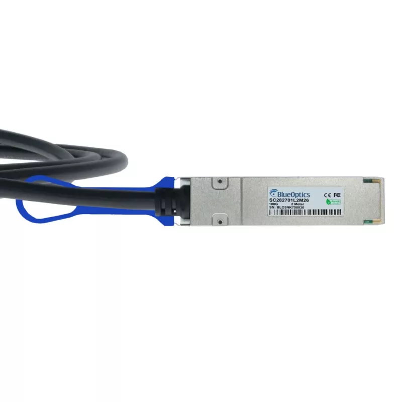 BlueOptics Ruckus E100G-QSFP-4SFP-P-0101 compatibile BlueLAN QSFP28 DAC 1m