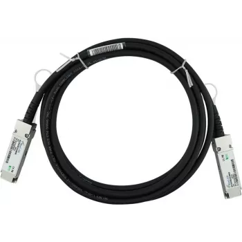 BlueLAN cavo Direct Attach QSFP+ compatibile con Lenovo Mellanox 00KF002, 40GBASE-CR4, 1m, twinax passivo
