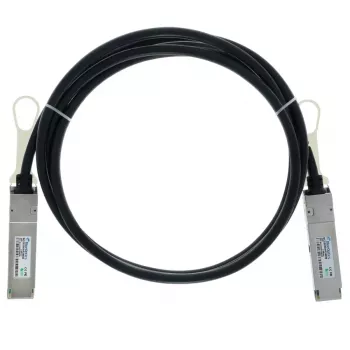 BlueLAN QSFP-40G-2M-CM-BL cavo Direct Attach QSFP+ compatibile con H3C, 40GBASE-CR4, 30AWG, 2 metri