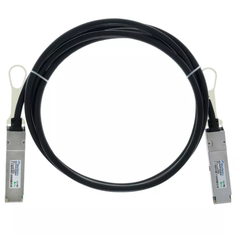 BlueLAN QSFP-40G-2M-CM-BL cavo Direct Attach QSFP+ compatibile con H3C, 40GBASE-CR4, 30AWG, 2 metri
