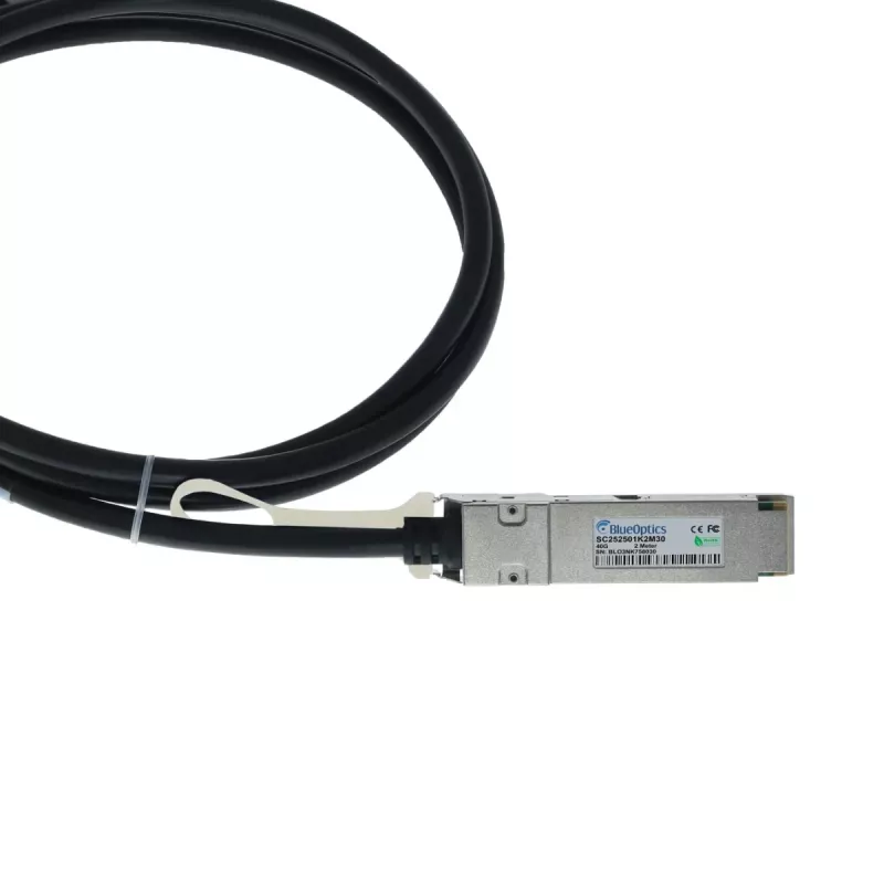 BlueLAN QSFP-40G-2M-CM-BL cavo Direct Attach QSFP+ compatibile con H3C, 40GBASE-CR4, 30AWG, 2 metri