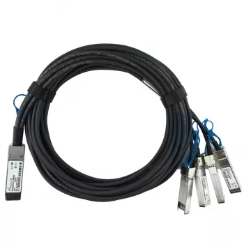 BlueOptics D-Link DEM-CB100Q28-4S28 BlueLAN Passives 100GBASE-CR4 QSFP28 su 4x25GBASE-CR SFP28 Direct Attach Breakout cavo, 1 metro