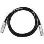 BlueLAN Dell 470-ABPB cavo DAC QSFP+ compatibile, 40GBASE-CR4, 30AWG, 2 m