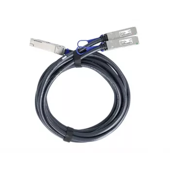 BlueLAN FN-CABLE-QSFPDD-2QSFP56-L1-BL 400G DAC Breakout Cavo QSFP-DD su 2x QSFP56, 1m