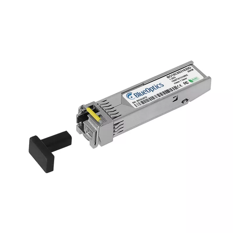BlueOptics TP-Link SM321A Compatibile SFP-Ricetrasmettitore, LC-Simplex, 1000BASE-BX-D, Fibra Singlemode, TX1550nm/RX1310nm, 20 km