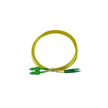 BlueOptics cavo patch in fibra ottica duplex LC-APC/SC-APC monomodale 3 metri