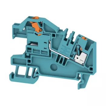 Weidmüller AITB 2.5 BB NDT BL morsetto sezionatore per neutro, blu, 2,5 mm², connessione a vite