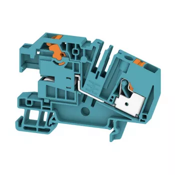 Weidmüller AITB 6 BB NDT BL morsetto sezionatore per neutro, connessione a vite, 6 mm², blu