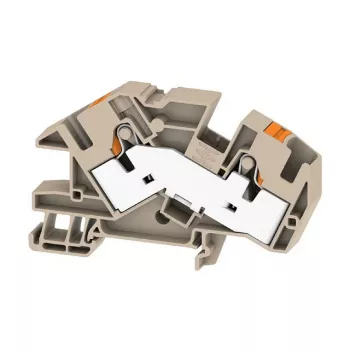 Weidmüller AITB 16 BB 2C morsetto di installazione per guida DIN, connessione a vite, guida DIN, 500V, 76A, 0,5-16 mm², beige scuro