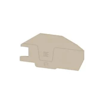 Weidmüller AEP ITB 16 BB 2C piastra terminale - 20 pezzi - Wemid - beige - V0 - 3,45 g