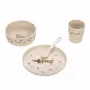 Lassig Little Mateys Set da tavola 5 pezzi Royal Blue - piatto, scodella, bicchiere, cucchiaio, forchetta