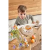 Lassig Little Mateys Set da tavola 5 pezzi Royal Blue - piatto, scodella, bicchiere, cucchiaio, forchetta