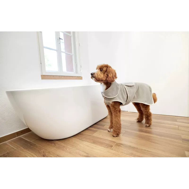 PALOPA Accappatoio per cani Robi Beige taglia L
