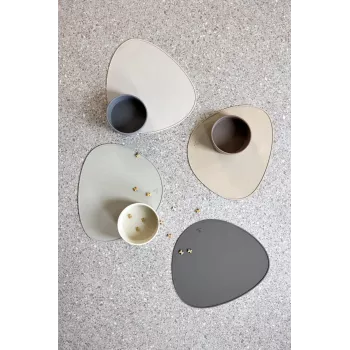 PALOPA Loua tappetino per pasti Granule taupe