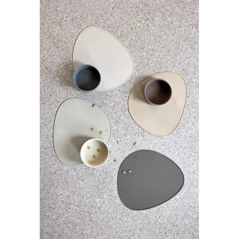 PALOPA Loua tappetino per pasti Granule taupe