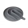 PALOPA Yumo Inserto in silicone per ciotola slow feeder per cani Anthracite