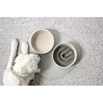 PALOPA Yumo Inserto in silicone per ciotola slow feeder per cani Taupe