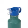 Borraccia in acciaio inox con beccuccio e manico Lassig 500 ml Little Gang Rainbow Green