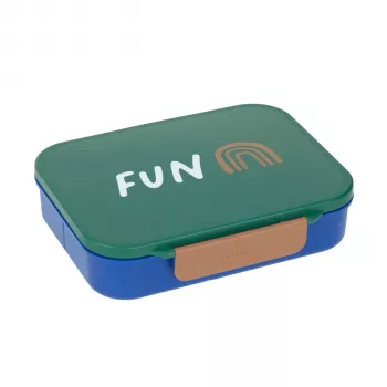 Bento box Lassig Bento Little Gang Rainbow Green 1200 ml