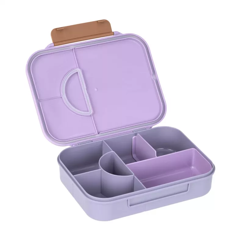 Lassig Bento 12100157012 Little Gang Heart Purple portapranzo