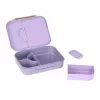 Lassig Bento 12100157012 Little Gang Heart Purple portapranzo