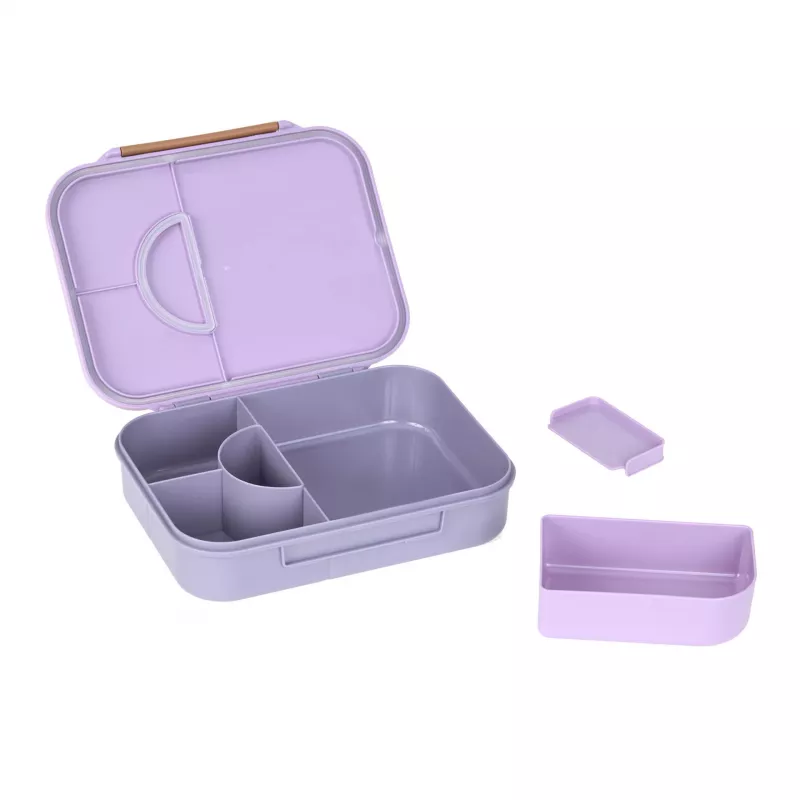 Lassig Bento 12100157012 Little Gang Heart Purple portapranzo