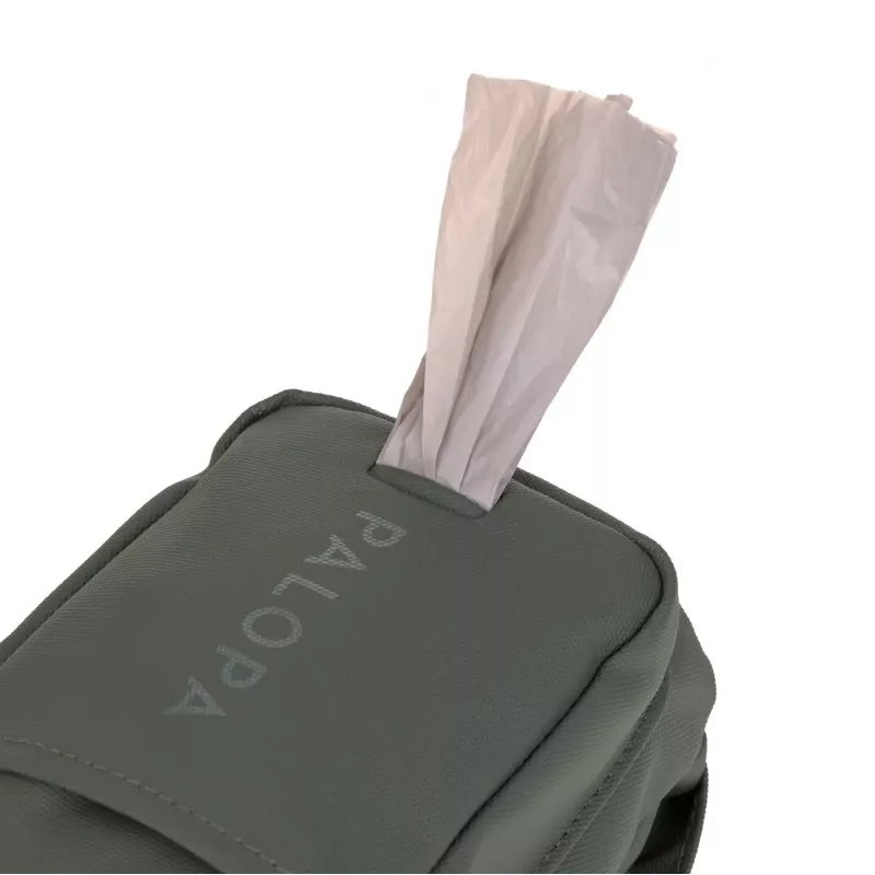 PALOPA 2 in 1 marsupio per snack per cani e portabottiglia Boudi Dark Olive