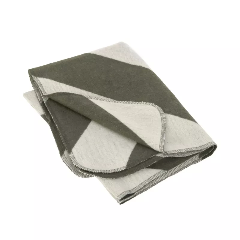 PALOPA Ida M coperta per cani a righe verde scuro