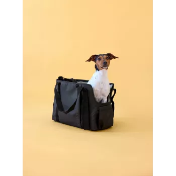 PALOPA Weda trasportino per animali domestici per cani fino a 10 kg, nero