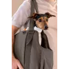 PALOPA Weda Crinkled Chocolate Borsa trasportino per cani fino a 10 kg