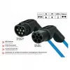 KABELMEISTER cavo di ricarica EV Mode 3 Type 2 11 kW 16 A trifase a spirale 5 m nero