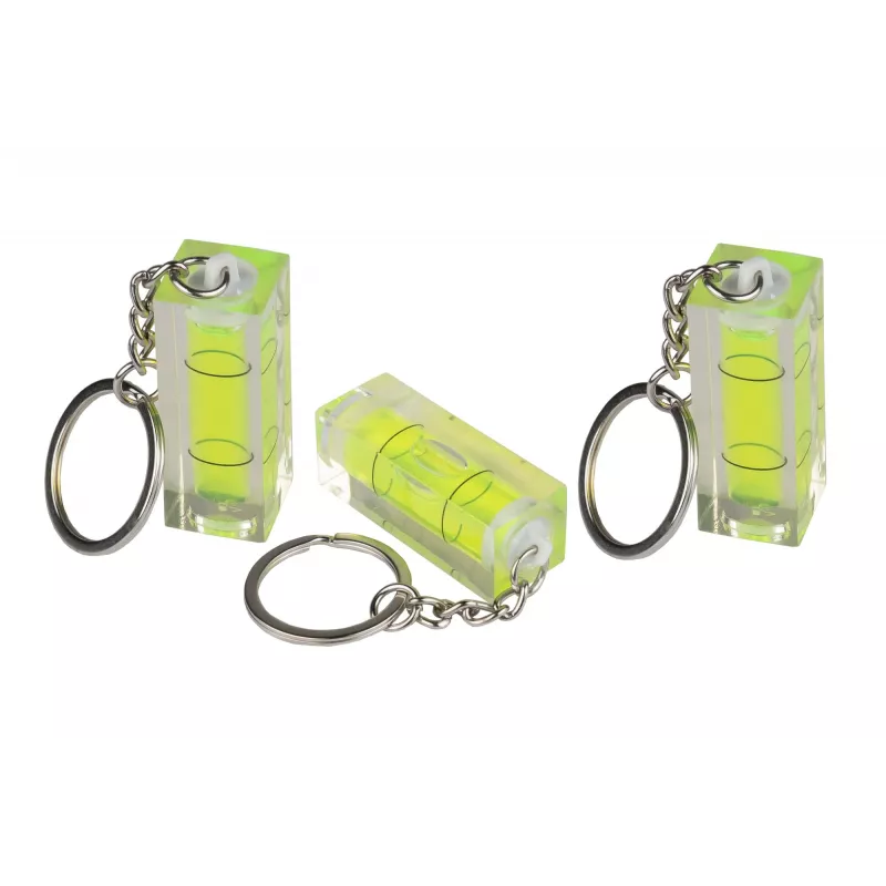Kabelmeister mini livella a bolla con anello portachiavi - set da 3