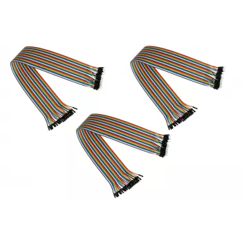 kabelmeister Jumper Wire 40 pin fili separabili per Arduino, Raspberry Pi ecc., maschio-femmina
