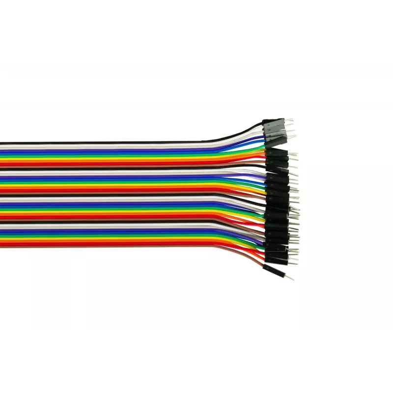 kabelmeister Jumper Wire 40 pin fili separabili per Arduino, Raspberry Pi ecc., maschio-femmina