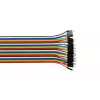 kabelmeister® Jumper Wire 40 pin fili separabili per Arduino, Raspberry Pi ecc., maschio-maschio