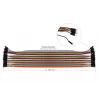 kabelmeister® Jumper Wire 40 pin fili separabili per Arduino, Raspberry Pi ecc., maschio-maschio
