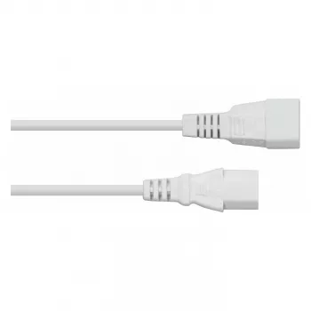Cavo di prolunga KABELMEISTER IEC C14 a C13 1m bianco