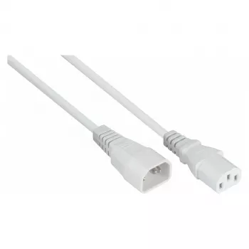 Cavo di prolunga KABELMEISTER IEC C14 a C13 1m bianco
