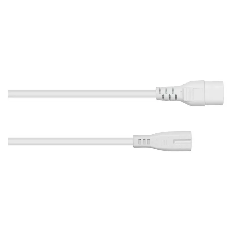 Kabelmeister prolunga Euro spina C8 – presa C7, bianco, 5 m