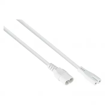 Cavo di prolunga Euro Kabelmeister C8 a C7 bianco 1,8 m