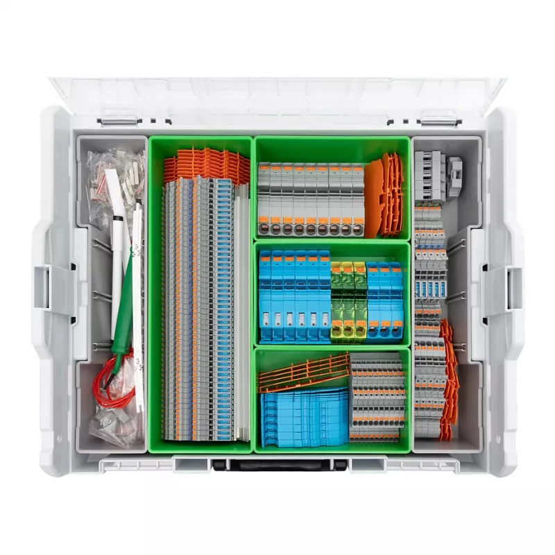 Valigetta assortimento morsetti WAGO 821-162 TOPJOB®S INSTA-BOX L-BOXX® 102