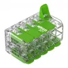 Connettore WAGO 221-430 COMPACT a 2 conduttori, 0,2-4 mm², 15 pezzi, Green Range