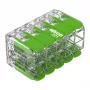 Connettore WAGO 221-430 COMPACT a 2 conduttori, 0,2-4 mm², 15 pezzi, Green Range