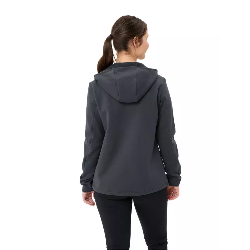 Vaude Idris Fleece Hoody donna - Phantom Black, taglia S