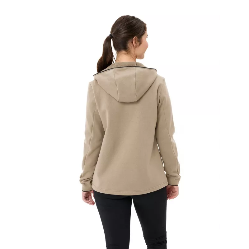 Felpa con cappuccio in pile Vaude Idris donna Linen taglia M